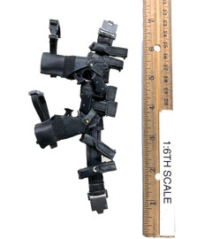 Marvel Comics: Punisher - Tactical Belt w/ Pistols & Dropleg Holsters (Left & Right)