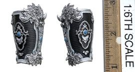 Silver Horn King - Bracers (Metal)
