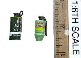 Seal Team in Vietnam Rifleman - Smoke Grenades (2) (Metal)