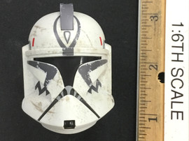 The Clone Wars: 104th Battalion Wolfpack Clone Trooper (Deluxe) - Helmet (Phase One) (No Neck Joint)