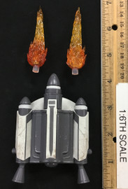 The Clone Wars: 104th Battalion Wolfpack Clone Trooper (Deluxe) - Jet Pack w/ Thruster Effects (Magnetic)