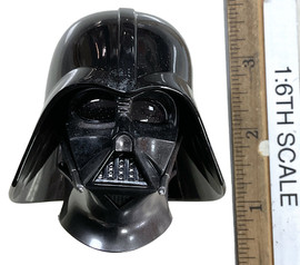 Star Wars Legends: Darth Vader (Battle-Damaged Deluxe DX45) - Helmet (Weathered) w/ Neck Joint