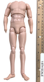 WWII German Luftwaffe Ace Erich Hartmann - Nude Body w/ Feet