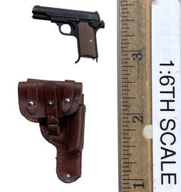 WWII German Luftwaffe Ace Erich Hartmann - Pistol w/ Holster (M37)