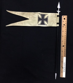 Teutonic Knights: Guardian of the Holy Land - Spear w/ Flag (Metal)