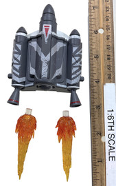 The Clone Wars: Clone Commander Wolffe - Jet Pack w/ Flame Effects (JT-12) (Magnetic)