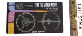 Star Trek: Deep Space Nine: Commander Benjamin Sisko - Starfleet Personnel File Card