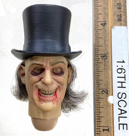 Lon Chaney as London After Midnight (Deluxe) - Head w/ Hat (Removable but See Note) (Molded Neck)