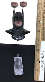 Batman & Robin (1997): Batman - Head w/ Cowl (Unique Neck Joint)