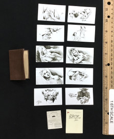 Dawson: Titanic Jack - Sketch Book w/ Drawings & Ticket