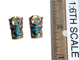 Tefnut (Blue) - Wrist Bands (Real Copper Metal)