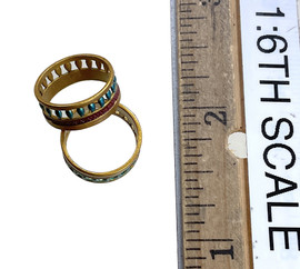 Tefnut (Golden) - Armlets (Real Copper Metal)