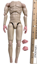 WWII German Infantry in Wachmantel 1943 - Nude Body w/ Hands