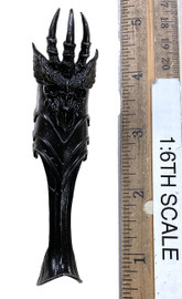 Alina: Girl Under the Wolf’s Ward (Black) - Leg Armor (Real Copper Metal)