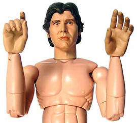 Star Wars: Han Solo Tatooine Smuggler  - Nude Figure w/ Hands And Feet