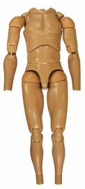 HT Star Wars: A New Hope: Ben Kenobi - Nude Body (Very Slim)