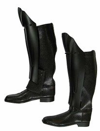 HT Star Wars: A New Hope: Darth Vader (V1) - Boots w/ Armor (Peg Joints)