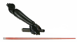 HT Star Wars: A New Hope: Darth Vader (V1) - Forearm w/ Light Up Lightsaber (Electronic) (See Note!)