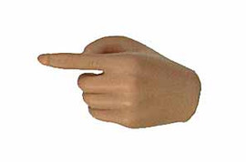 Valkyrie - Left Pointing Hand Valkyrie - Left Pointing Hand