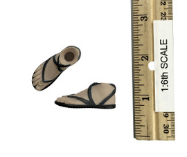 Arhian the Pirate - Sandaled Feet (No Ball Joints)