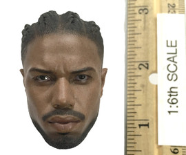Black Panther: Erik Killmonger - Head (Unmasked) (No Neck Joint)