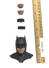 Justice League: Batman (Deluxe Version) - Head (Masked) w/ Alternate Eyes and Faces & Neck Joint