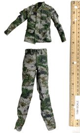 PLA Chinese UN Peacekeeper Female Soldier - Uniform (Type 07 Camo)