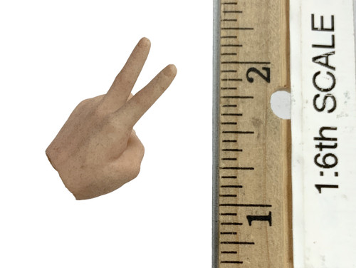 Pulp Fiction: Vincent Vega 2.0 (Ponytail Version) - Left Peace Sign Hand