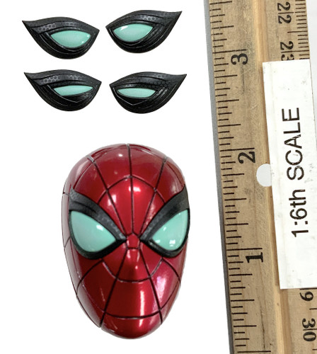 Spider-Man (Spider Armor - MK IV Suit) - Head w/ Swappable Eyes (No Neck Joint)