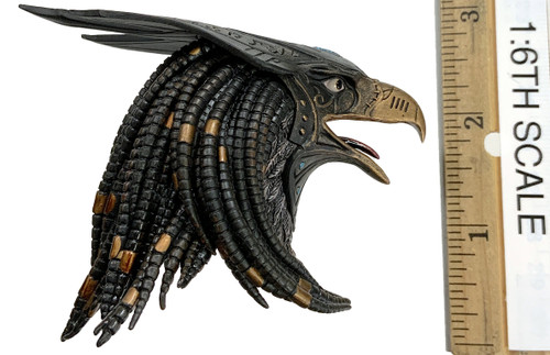 Horus: Guardian of the Pharaoh (Golden Version) - Head (Open Beak) (No Neck Joint)