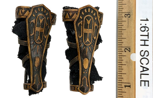 Ra: The God of the Sun (Golden Version) - Leg Armor w/ Cloth Linings
