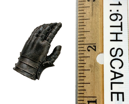 Royal Defender (Black Version) - Left Gloved Relaxed Hand