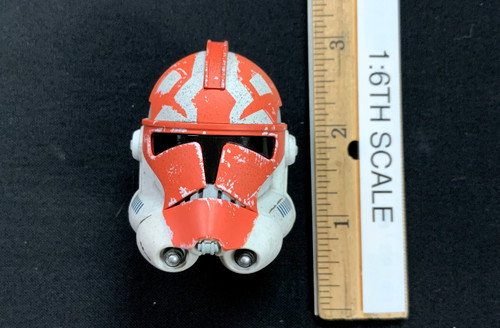 The Clone Wars: 501st Battalion Clone Trooper (Deluxe) - Helmet (Ahsoka’s Clones) (No Neck Joint)