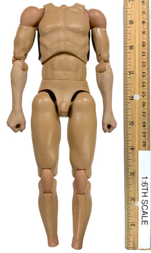 Devoted Samurai (Training Version) - Nude Body w/ Gripping Hands (Solid Forearms)