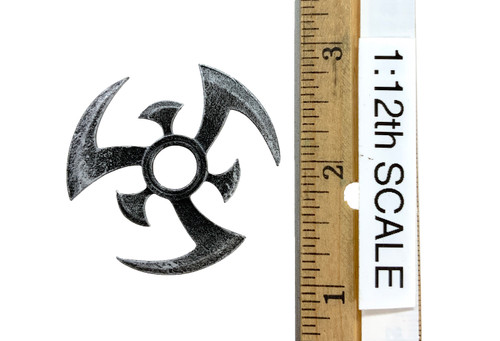Undead Ninja Army Weapons Set (1/12th Scale) - Shuriken (Metal)