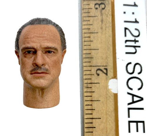 The Father (1/12th Scale) - Head (Open Eyes) (Molded Neck)