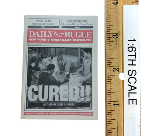 Spider-Man (Classic Suit) - Daily Bugle Newspaper (Open and Readable)