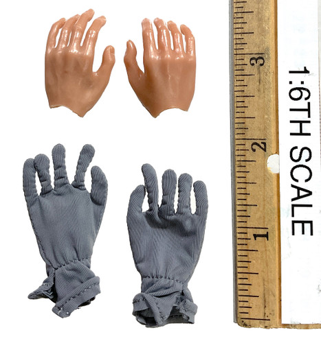 WWII Series: Anti-Tank Commander - Gloves w/ Hands Set (2)