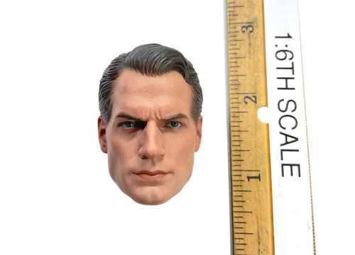 Justice League: Knightmare Batman and Superman Set - Head w/ Neck Joint (Serious Expression) (Superman)