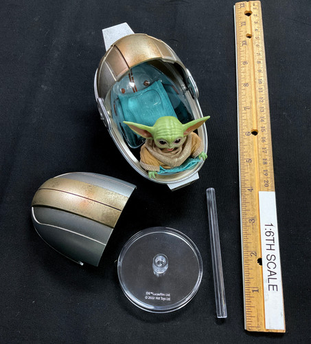 Star Wars The Mandalorian: Grogu Figure Accessory Set - Grogu in Pram Figurine Set
