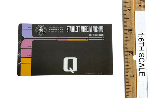 Star Trek: The Next Generation: Judge Q - Starfleet Museum File Card