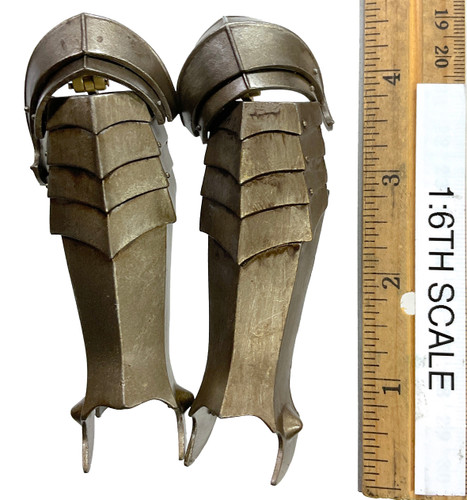 Ringwraith Black Knight - Lower Leg Armor (Metal)