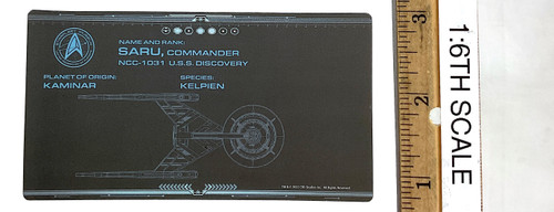 Star Trek: Discovery: Commander Saru - Starfleet Personnel File Card