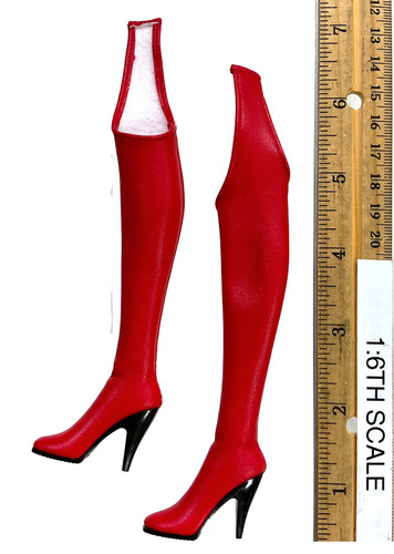 Vampire Slayer (Red) - Boots (No Ball Joints)