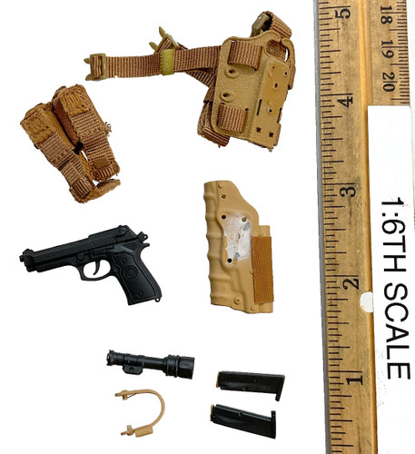 USMC United States Marine Corps SRT - Pistol w/ Dropleg Holster