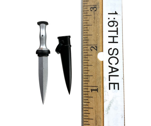 Devil Spy (White) - Dagger w/ Sheath