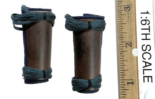 Ashigaru Trio Second Bomb Zhi - Leg Armor (Suneate) (Metal)