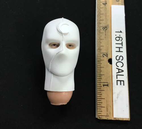 White Moon Ranger (Deluxe Version) - Head (Masked) (Molded Neck)