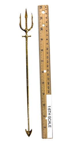 Aquaman Trident Scaled Prop Replica - Boxed Accessory (Metal)