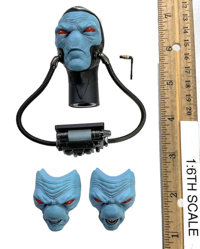 The Book of Boba Fett: Cad Bane (Deluxe Version) - Head w/ Breathing System (Swappable Faces) (Molded Neck)